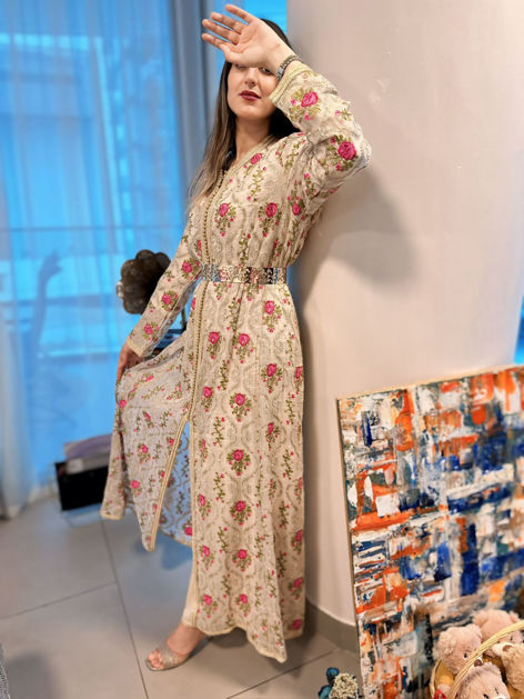 Picture of  Embroidered Moroccan kaftan 