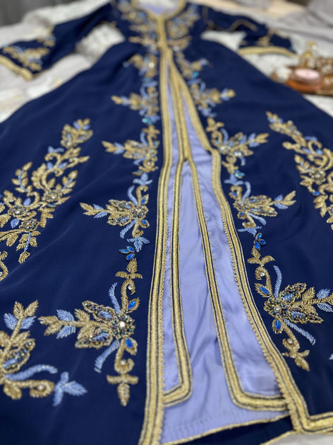 Picture of Blue Moroccan Kaftan