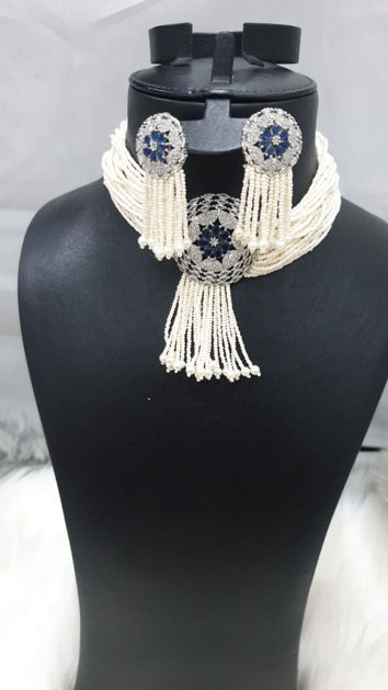 Picture of Lulu khinaquh with blue beads