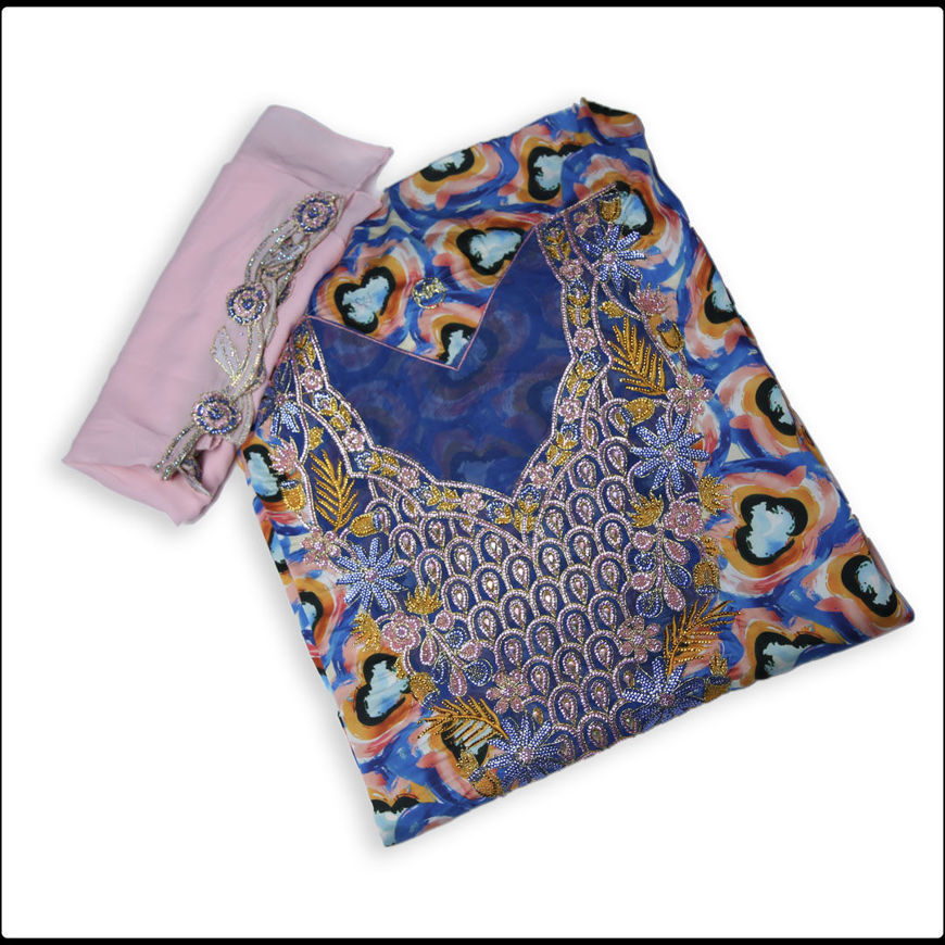 Picture of Emirati Makhour luxurious silk embroidered