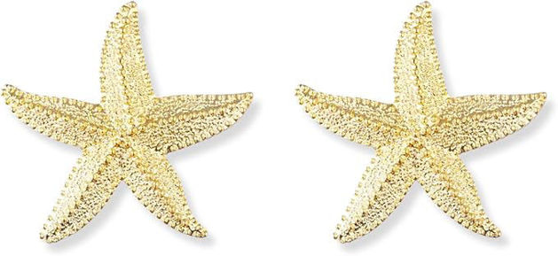 Picture of Gold beachfront earrings, seajewelry6