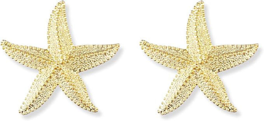 Picture of Gold beachfront earrings, seajewelry6