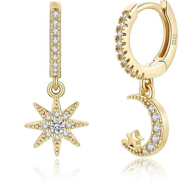 Picture of Beachfront gold earrings, seajewelry4
