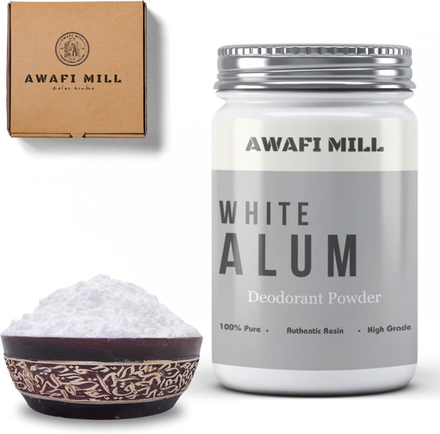 Picture of 100g luxurious incense powder of white alum stone