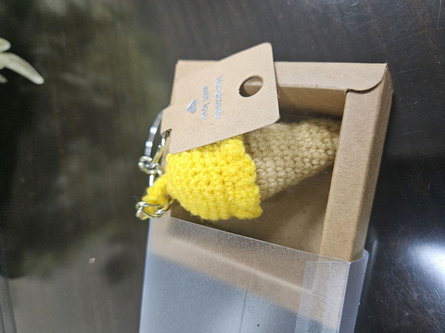 Picture of Decorative handmade woolen medallion