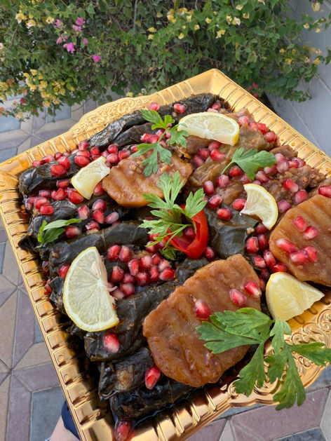 Picture of Large grape leaves