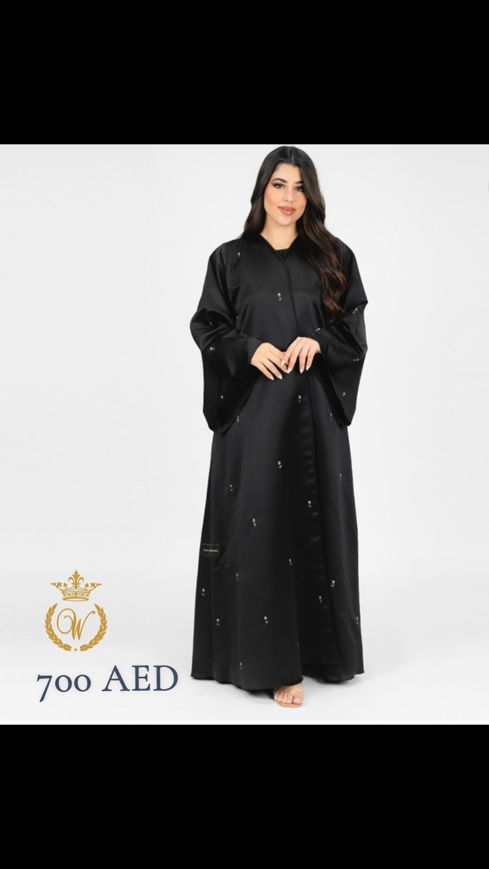 Picture of Crystal studded abaya