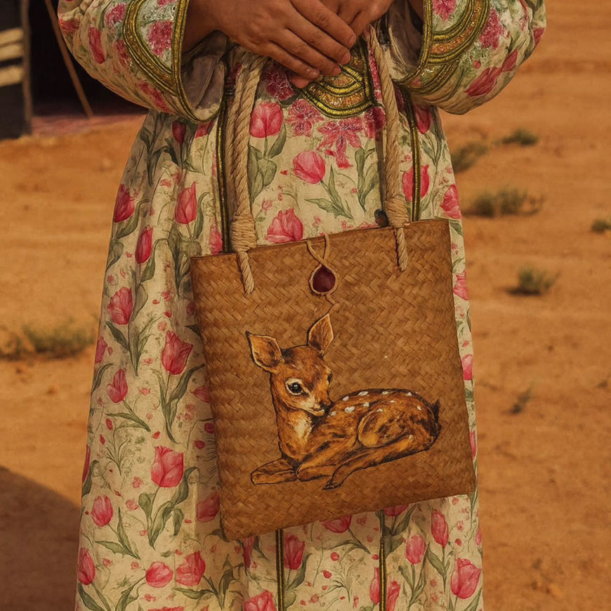 Picture of Wicker Bag - Ghazal 