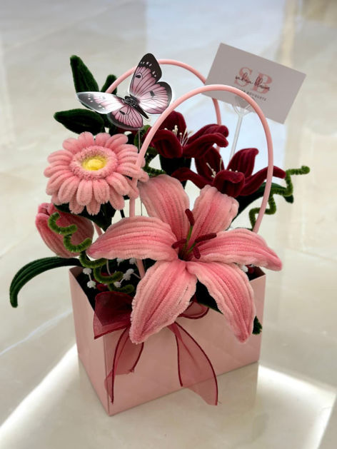 Picture of Basket of Flowers