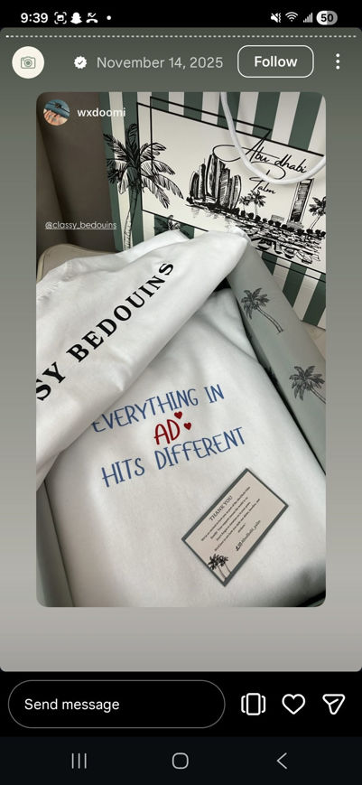 Picture of HOODIE  classy bedouins