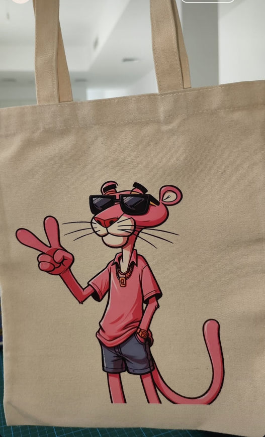 Picture of Multi-purpose bag with a cartoon person drawing