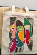 Picture of Multi-purpose bag with sea drawing
