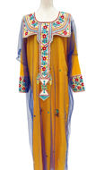 Picture of A dress and a kandora embroidered with a tulla