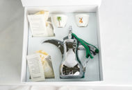 Picture of Silver porcelain coffee box