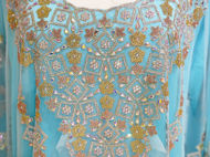 Picture of Dress and Kandora in blue