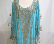 Picture of Dress and Kandora in blue