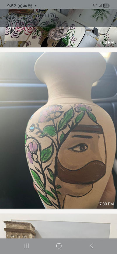 Picture of Burqa Heritage Drawing Jar