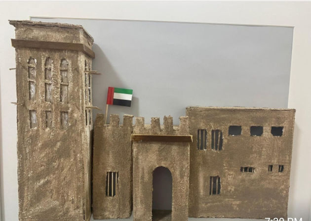 Picture of Heritage model of the fort
