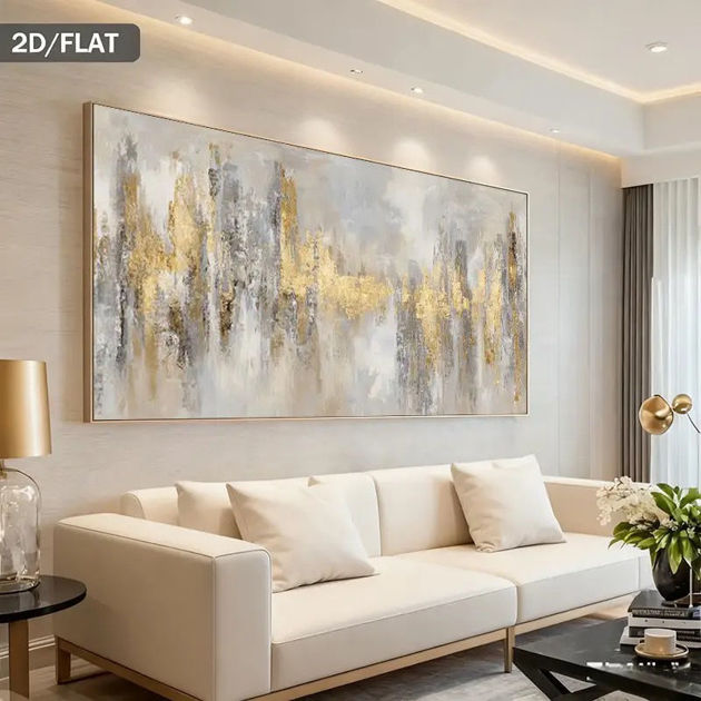 Picture of Wave Panel for Wall» Wooden Banner