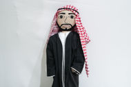 Picture of Men's doll in Emirati costume