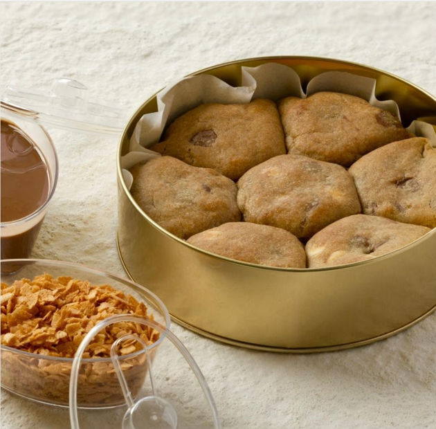 Picture of Scoop Cookies Box with Feuilletine (Classic, Nutella, Pistachio, Kinder