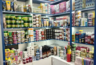 Picture of kitchenware, poterry and cosmetics 