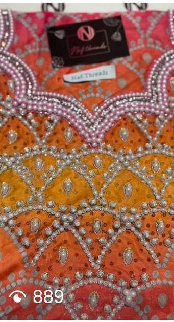 Picture of Silk with buttons