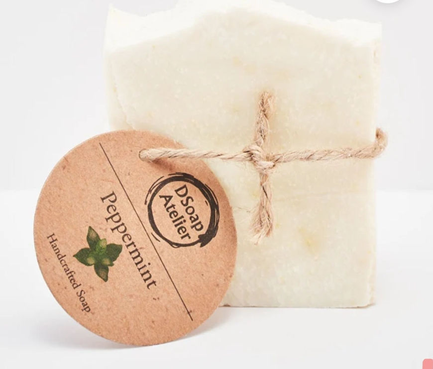 Picture of Peppermint Natural Handmade Soap