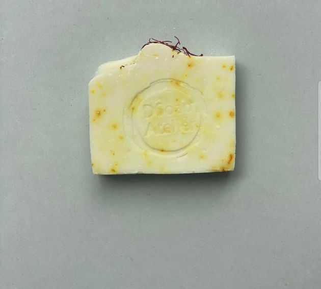 Picture of Natural Handmade Saffron Soap – Brighten & Nourish Your Skin