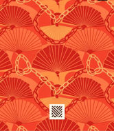 Picture of Cut in the shape of a summer fan 