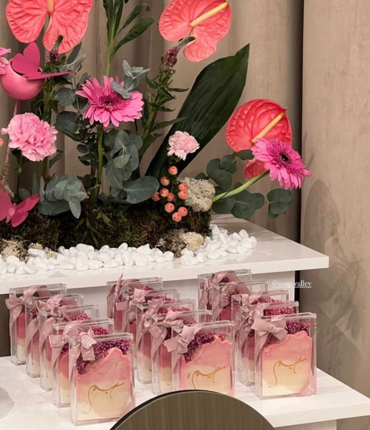 Picture of Soap Panel Distributions with Occasion Writing