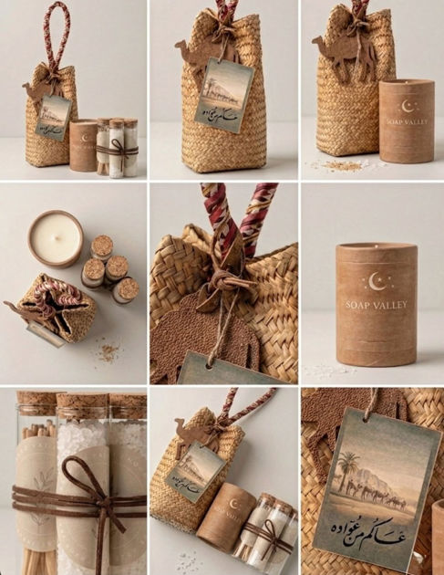 Picture of Candle Distribution with Wicker Basket