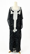 Picture of Royal Black Balloon Gown and Condora