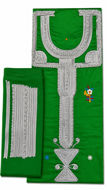 Picture of Grass green thobe and kandura.