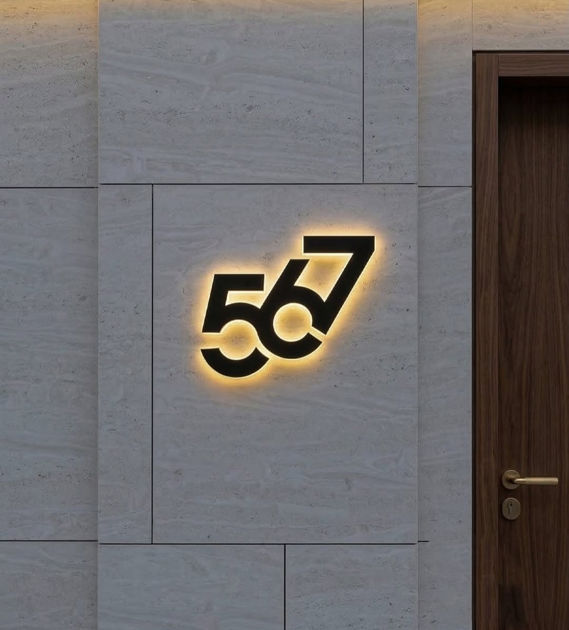 Picture of Number with low lighting