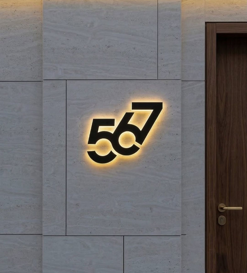 Picture of Number with low lighting