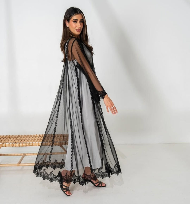Picture of Chiffon Abaya for events and
