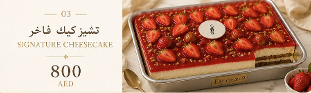 Picture of signature cheese cake