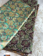 Picture of Soft silk in white red