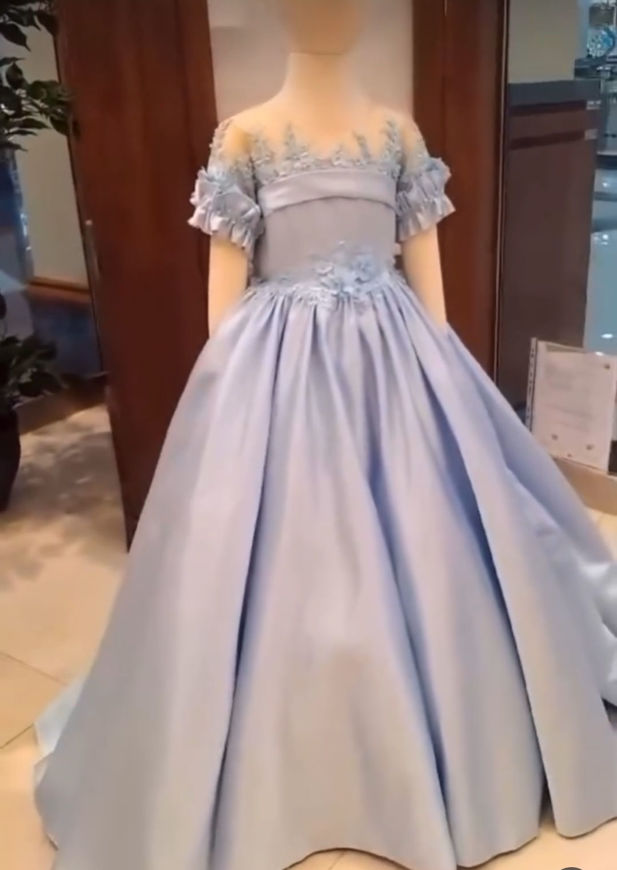 Picture of Blue Dress 👗 for Kids