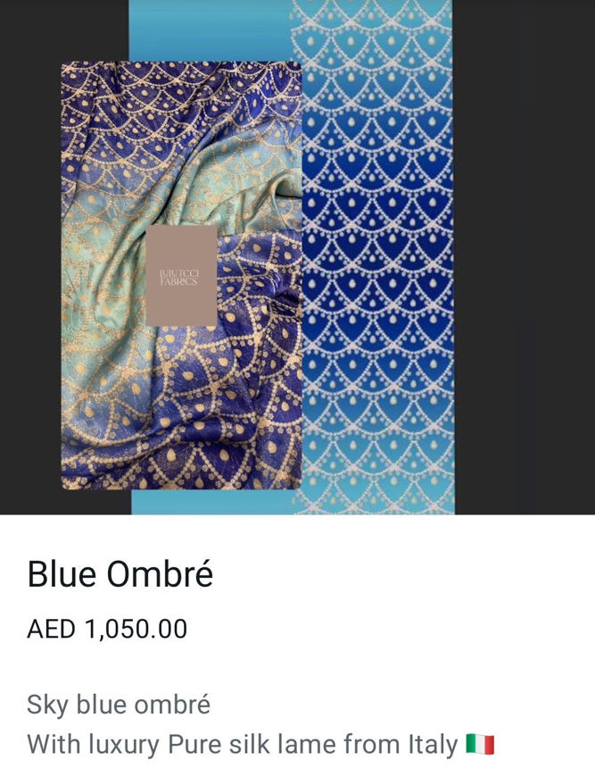 Picture of Blue ombre