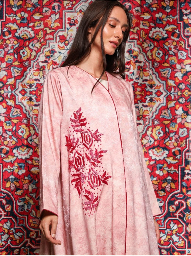 Picture of Colorful Embroidered Abaya MY26-o265