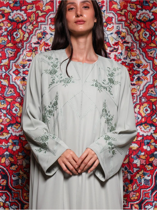 Picture of Colorful Embroidered Abaya MY26-0268
