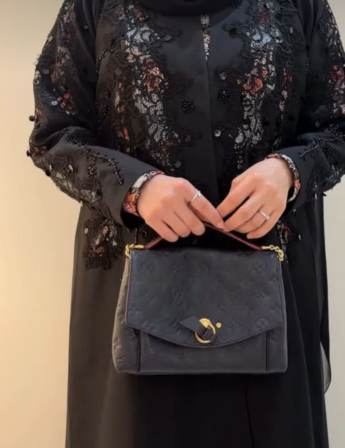 Picture of Soft Satin Abaya 