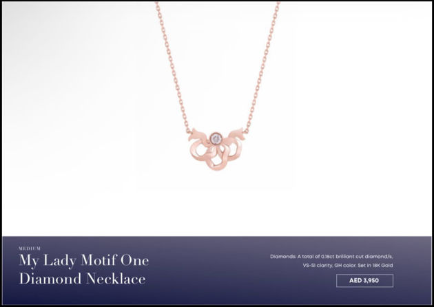 Picture of diamond necklace
