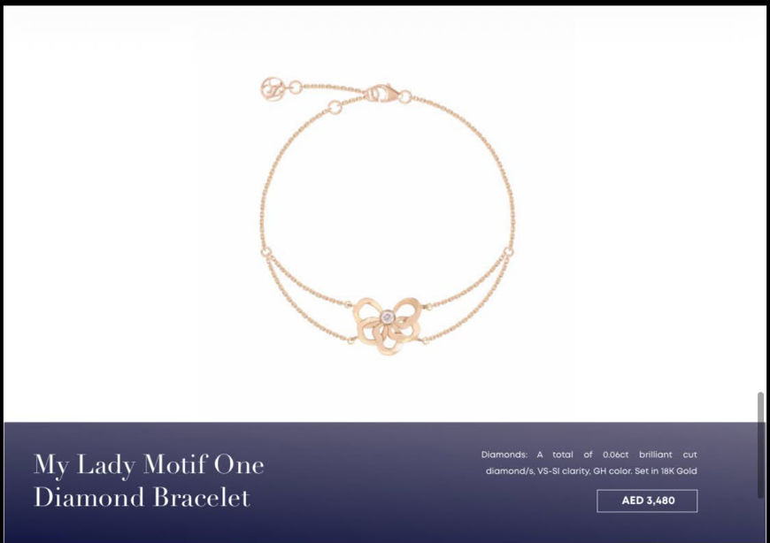 Picture of diamond bracelet