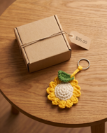 Picture of Crochet flower medal